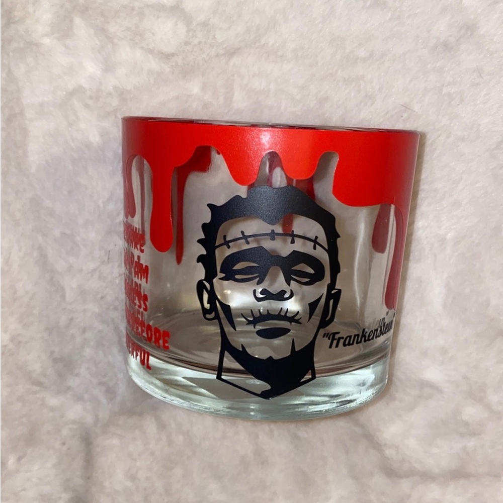 Frankenstein glass vase